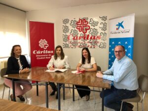 COLABORACIÓN ENTRE FUNDACIÓN «LA CAIXA» Y CÁRITAS DIOCESANA DE CIUDAD REAL