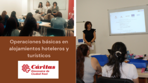 19 mujeres se instruyen en operaciones básicas en alojamientos hoteleros y turísticos